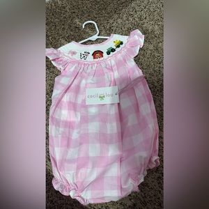 18m smocked farm bubble Cecil and Lou Nwt